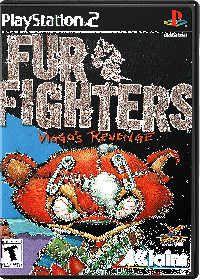 Fur Fighters Viggos Revenge PAL Playstation 2  box art
